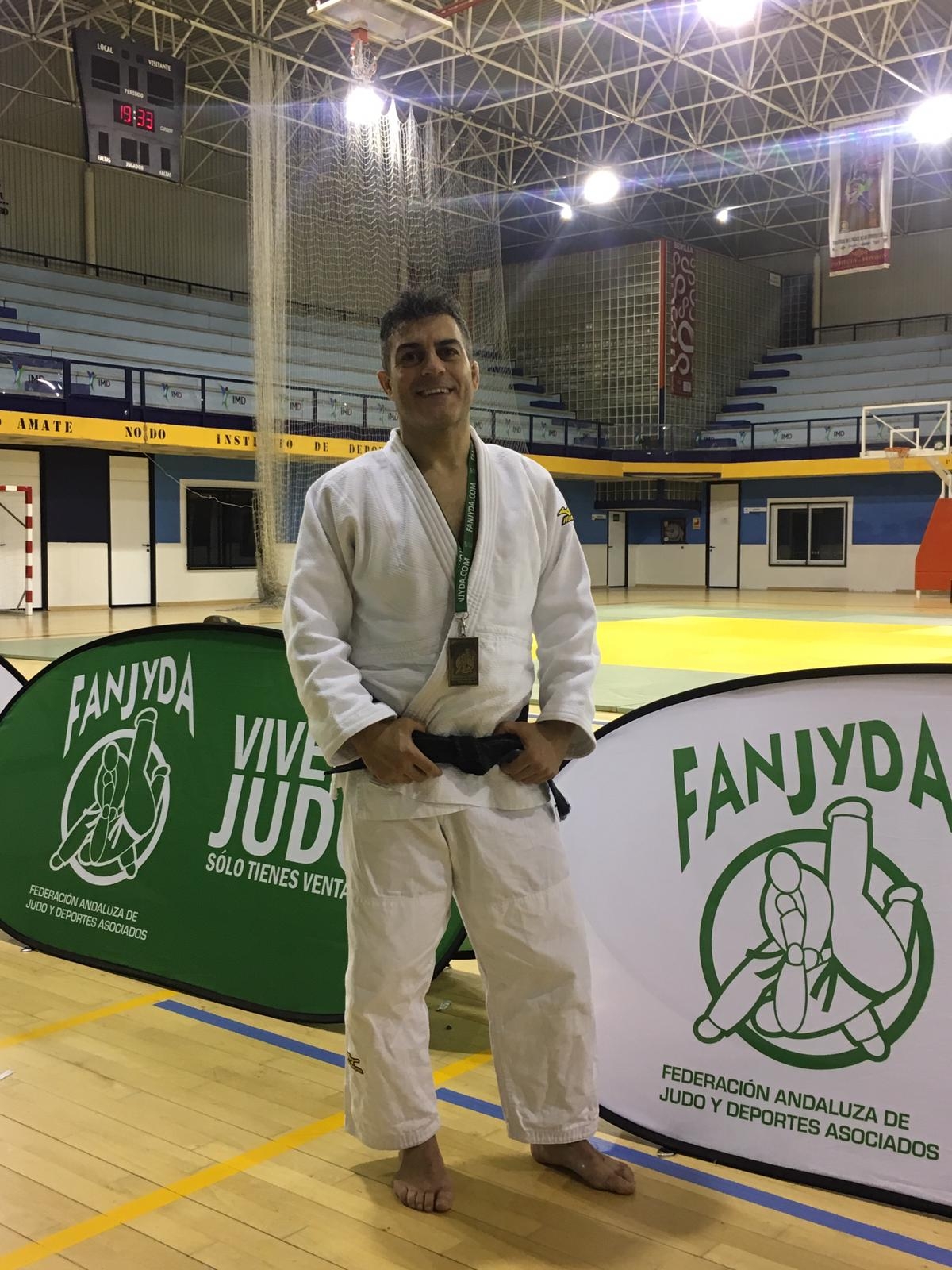 Medalla en la Copa de Espa&ntilde;a de Judo Veteranos_Sevilla 09-02-19